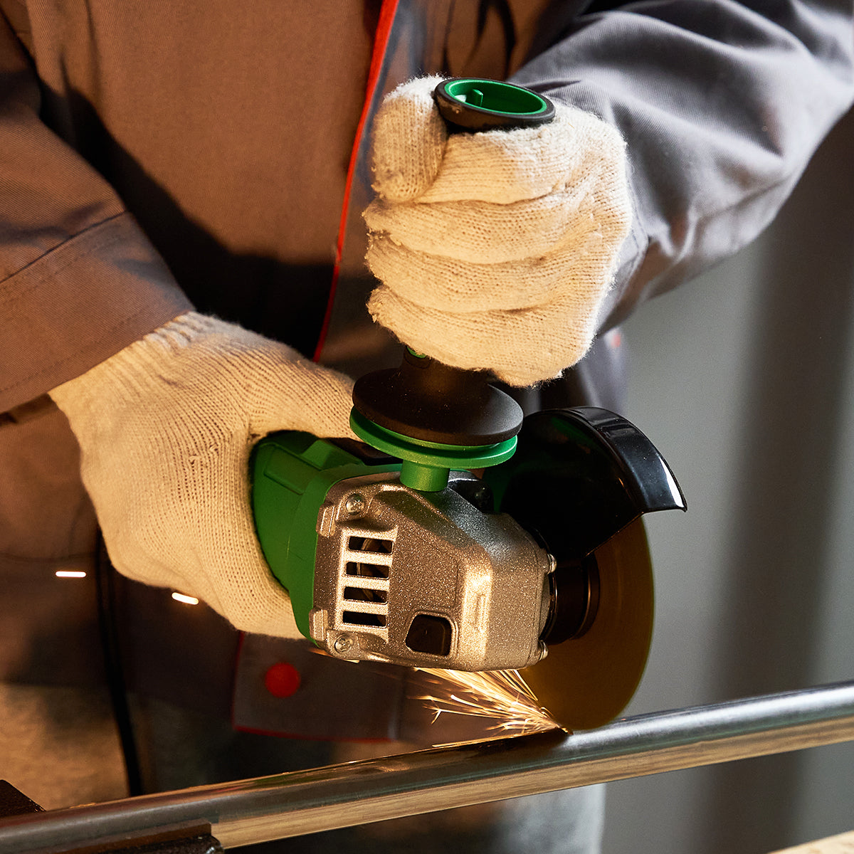 Mini amoladora angular pulidora DEWINNER 750W Verde