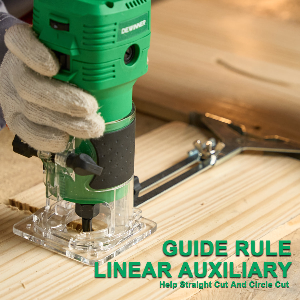 Router DEWINNER 1026 650w 6 Velocidades