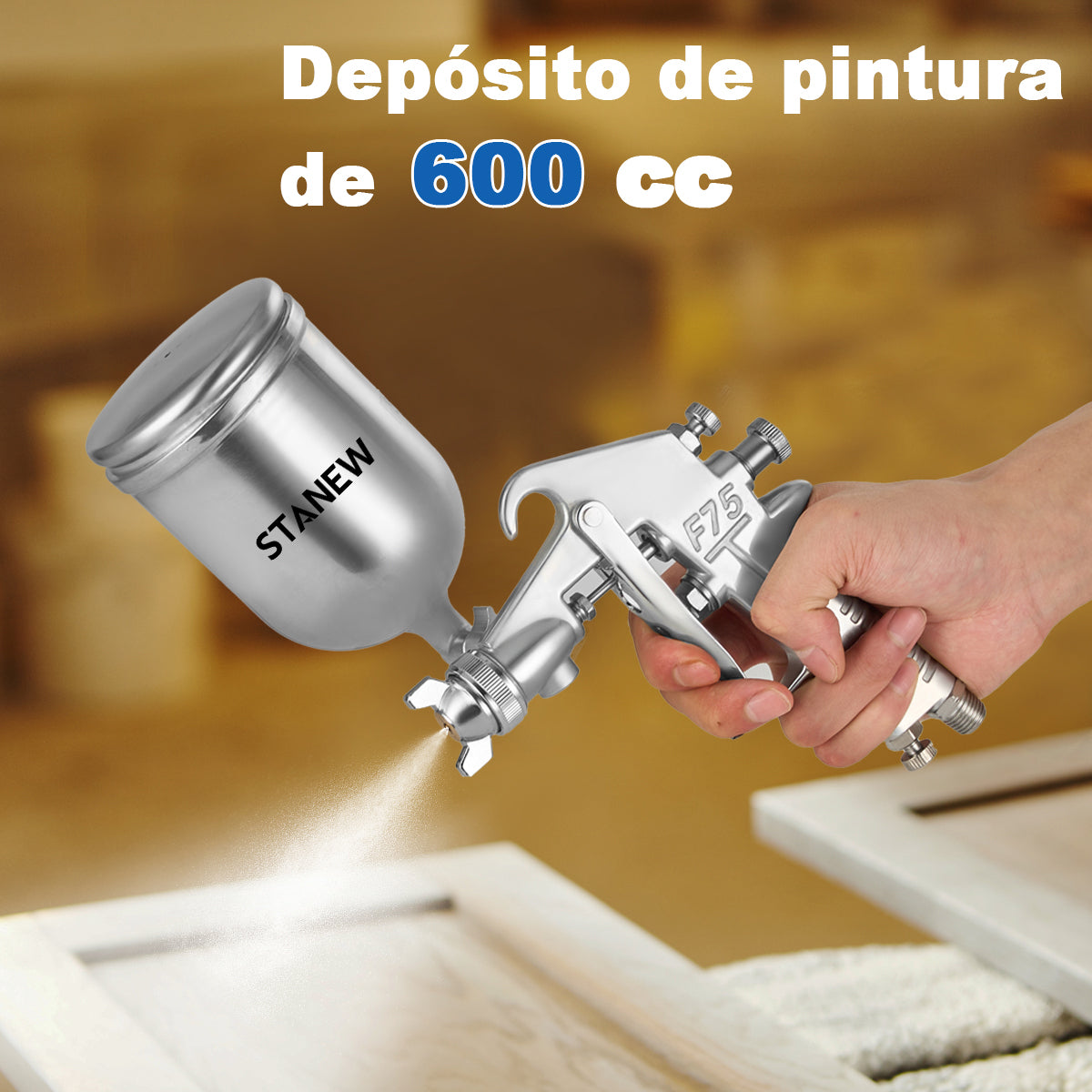 Pistola de gravedad STANEW F-75DG