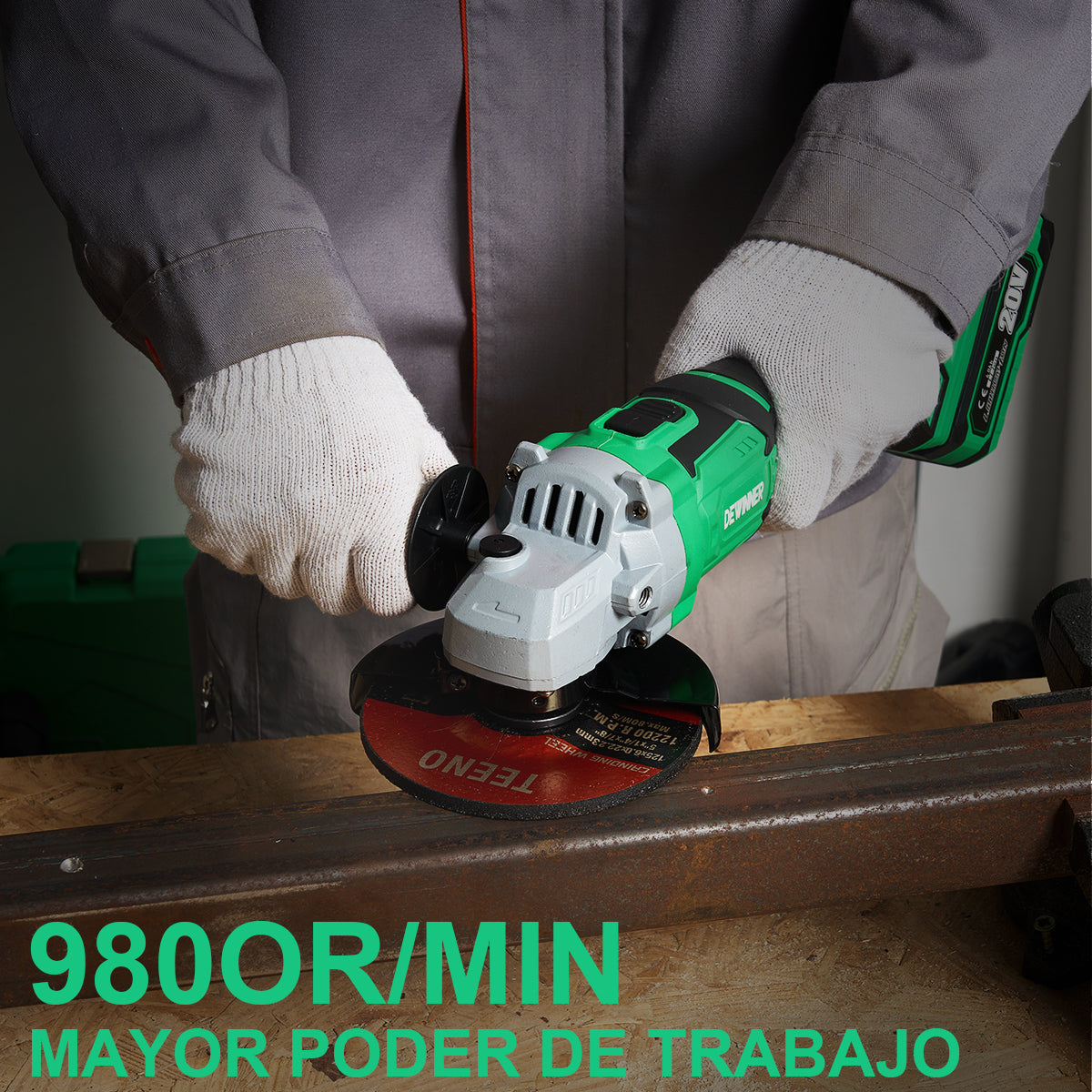 Juego de llaves de impacto 3722 + martillo perforador 912 + amoladora angular