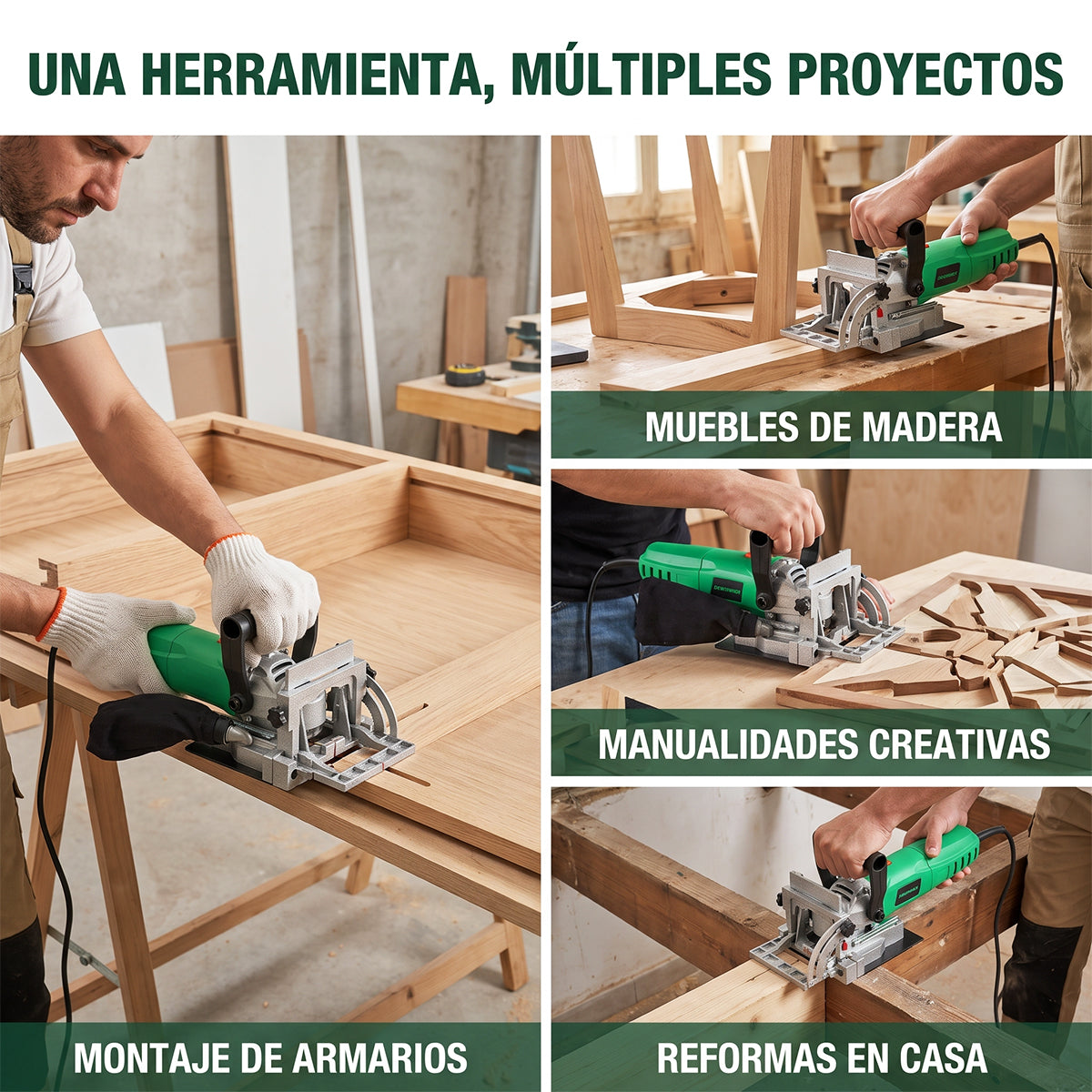 Máquina espigadora DEWINNER de 900 W