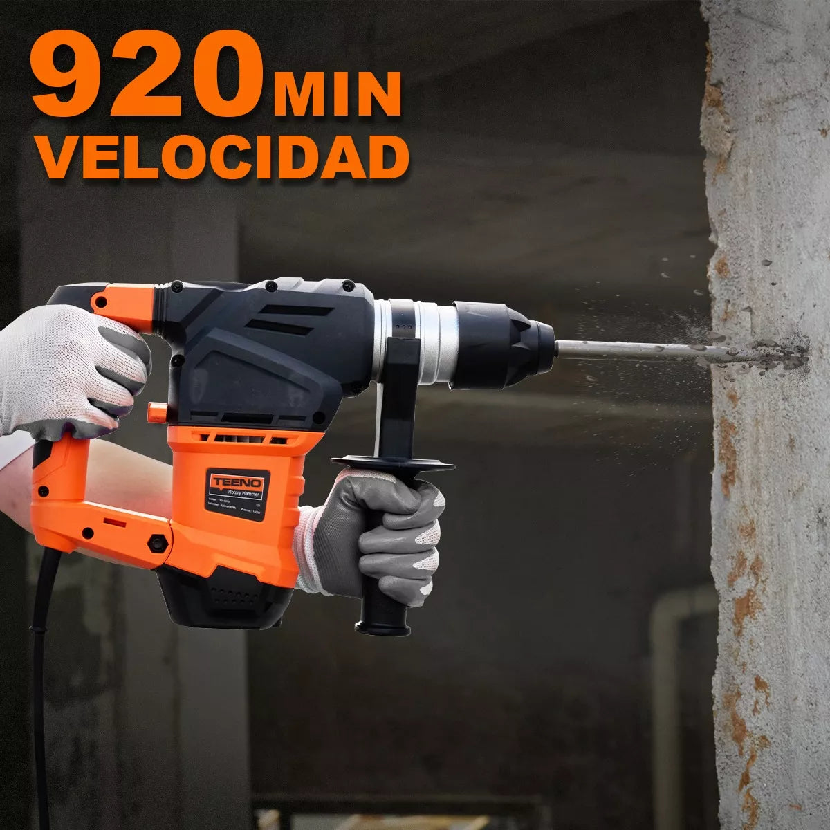 Rotomartillo Cincelador Perforador Sds Teeno 32k 1500w