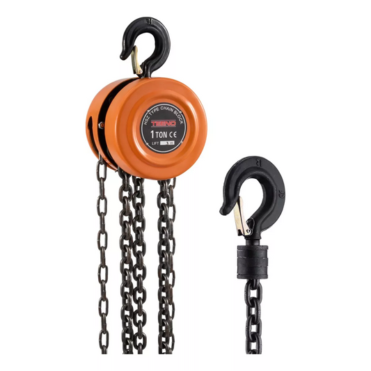 Polipasto Con 3 M Cadena 1 Toneladas High Power Teeno