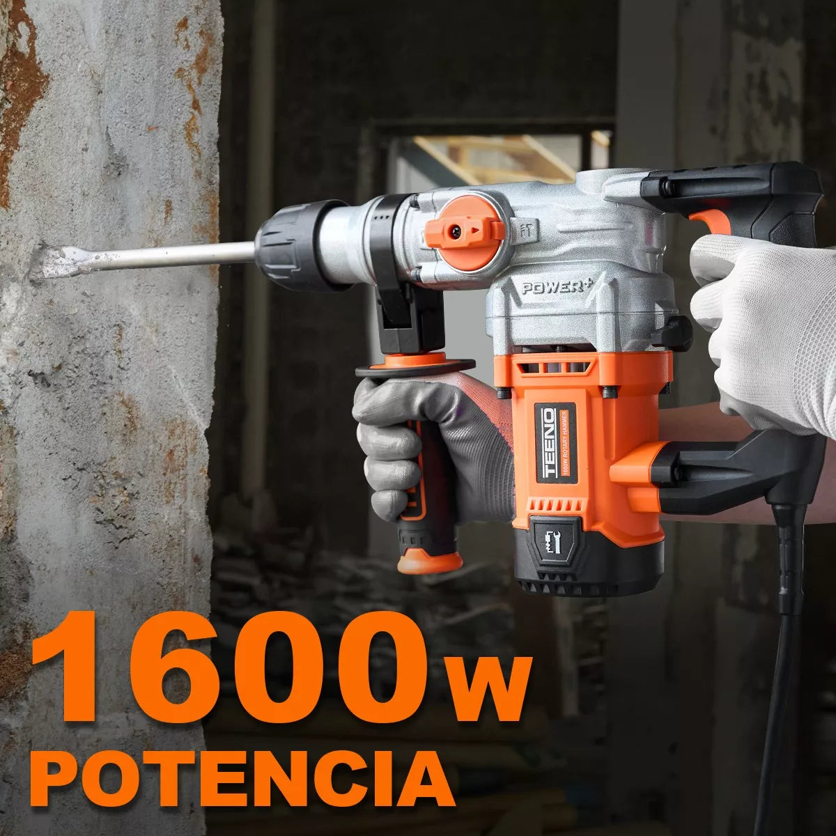 Rotomartillo Cincelador Perforador Sds Teeno 26fa 1600w