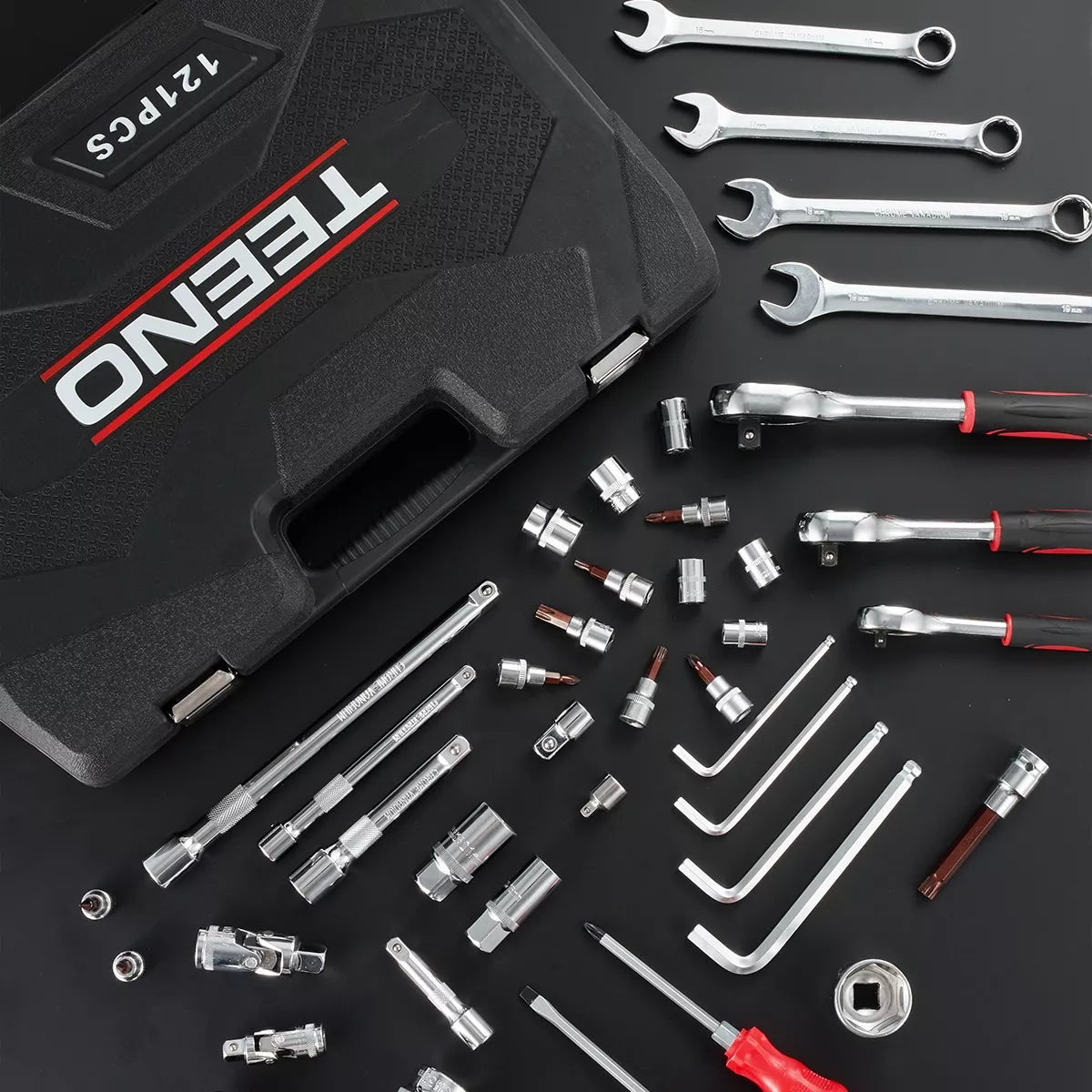 Juego De Herramientas Reparación De Automóviles Teeno 121pz