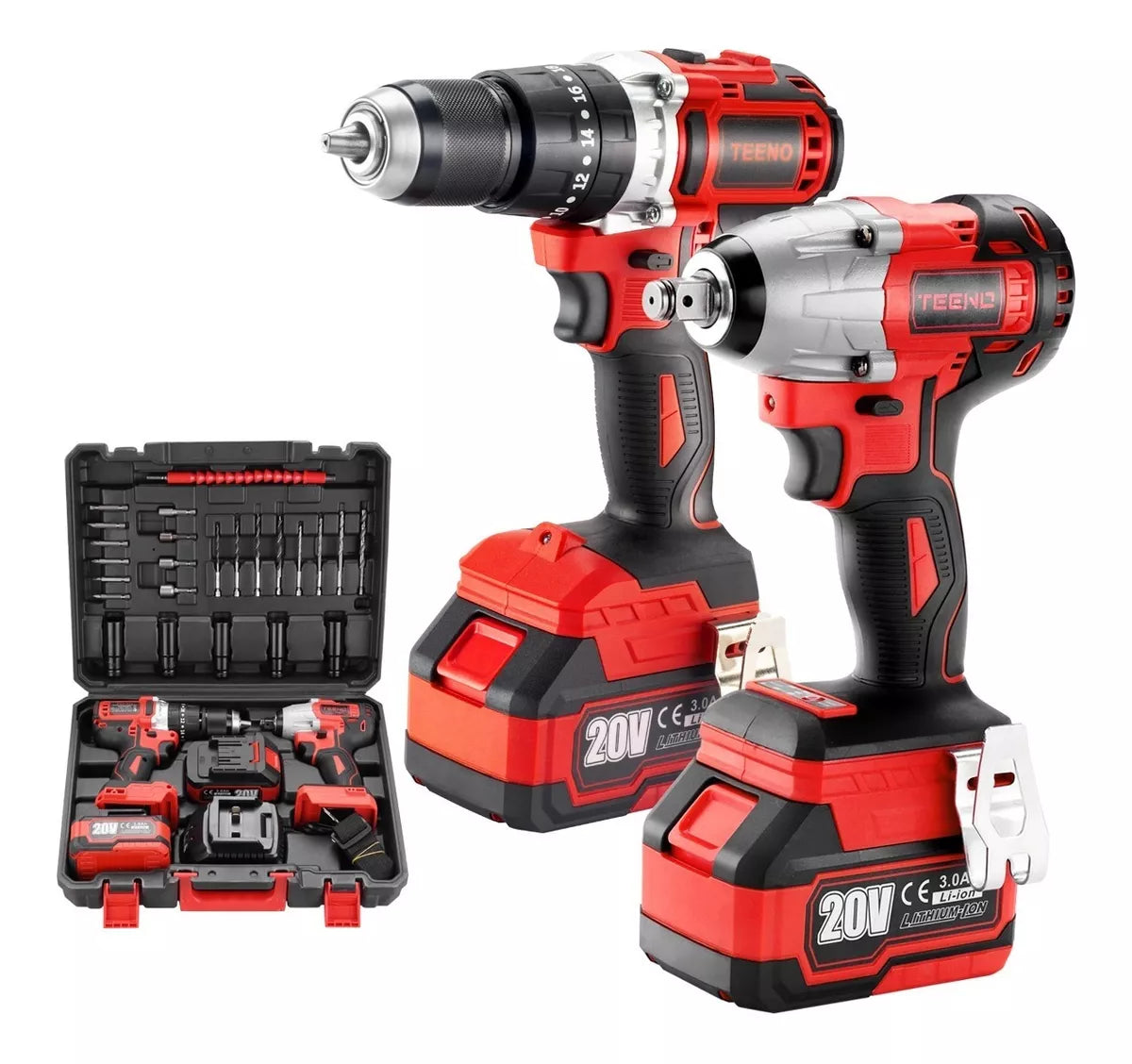 Kit Llave Impacto 3799 + Rotomartillo 916