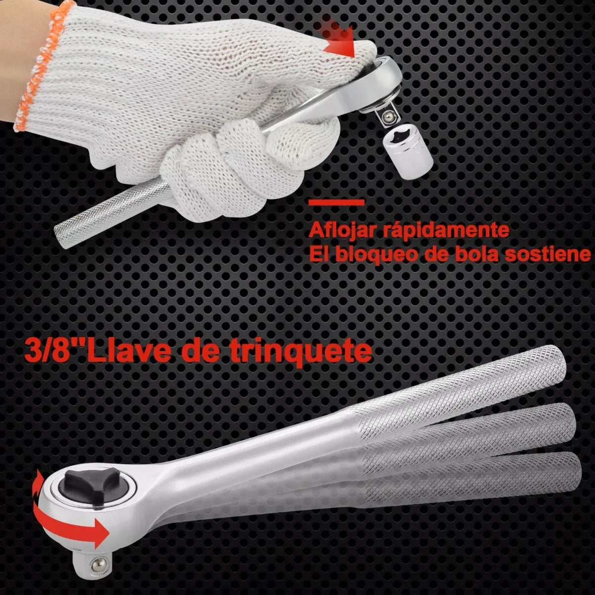 Juego De Herramientas De Taller Mecánico, 191 Piezas