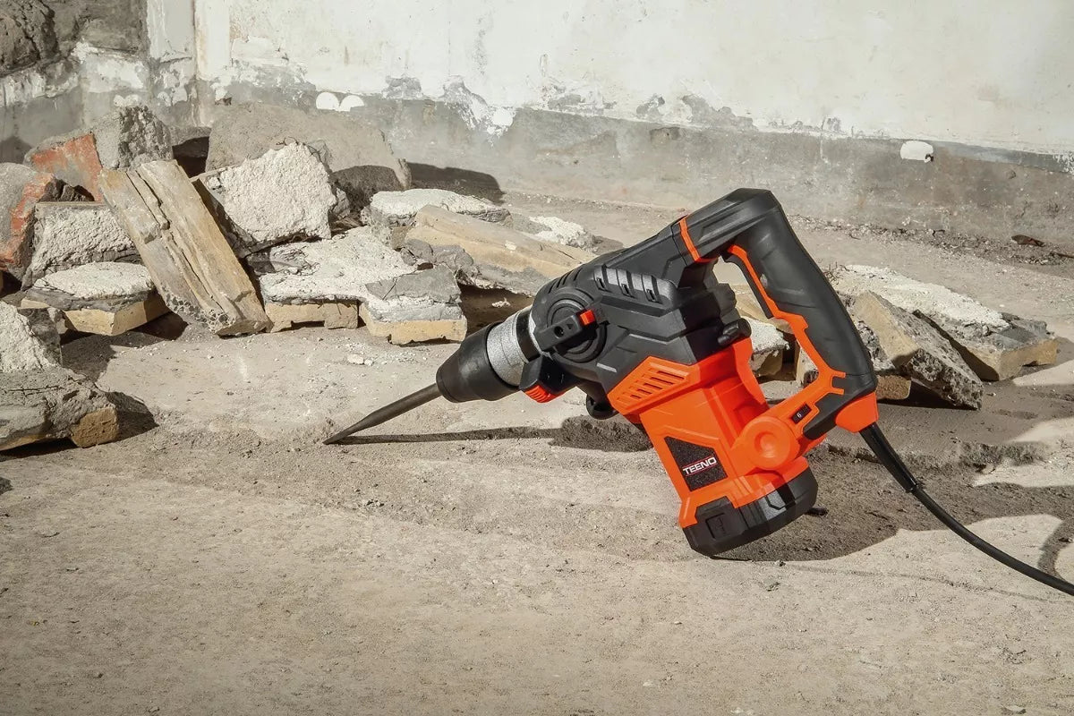 Rotomartillo Industrial 32g Teeno Sds Con1500w De Potencia