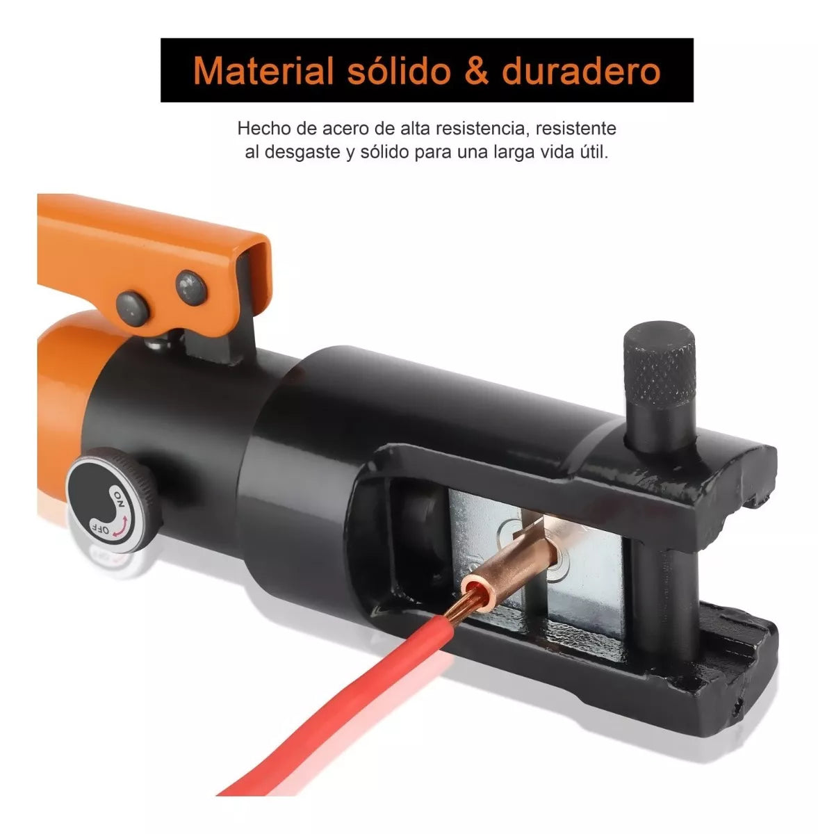 Ponchadora Pinza Hidraulica 16t Juego Con 30 Pza Yqk