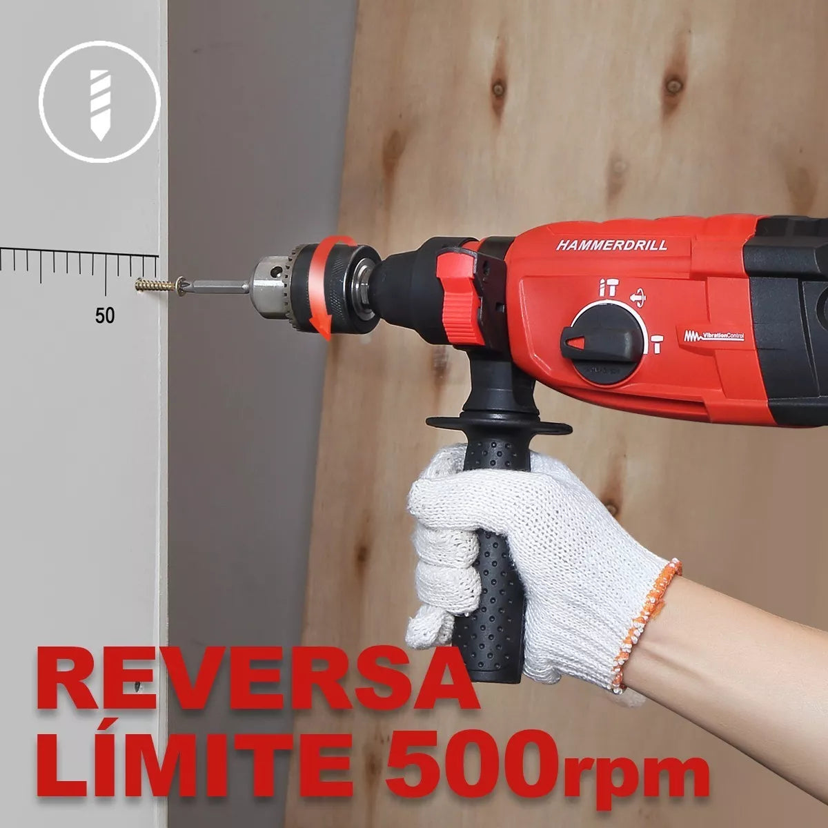 Rotomartillo Cincelador Perforador Sds Teeno Pro920 De 800w