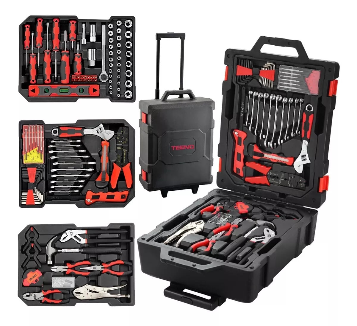 Juego De Herramientas De Taller Mecánico, 191 Piezas