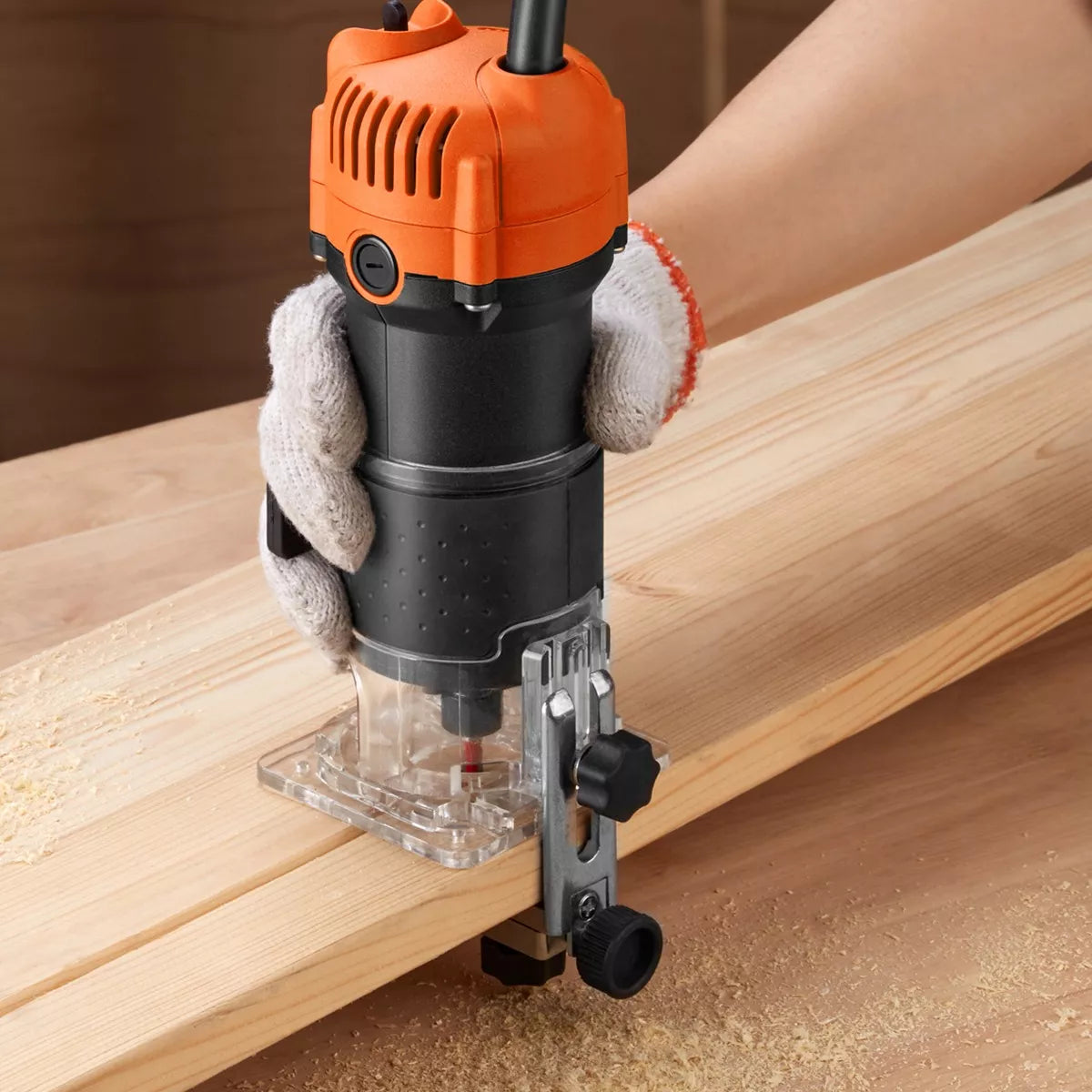 Router Teeno 3709 650w +15 Brocas Carburo 1/4