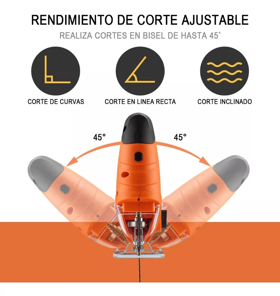 Sierra Caladora Prof. 710 W 5pieza (s) Cuchi Con Estche