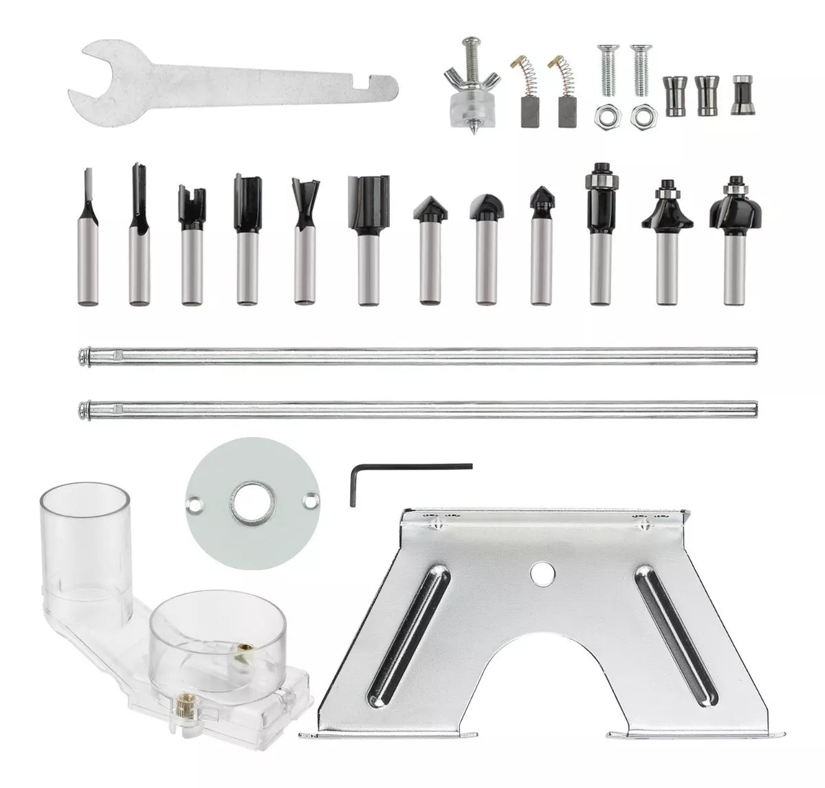 Router Teeno 60082 1200w 110v Con 12 Accesorios