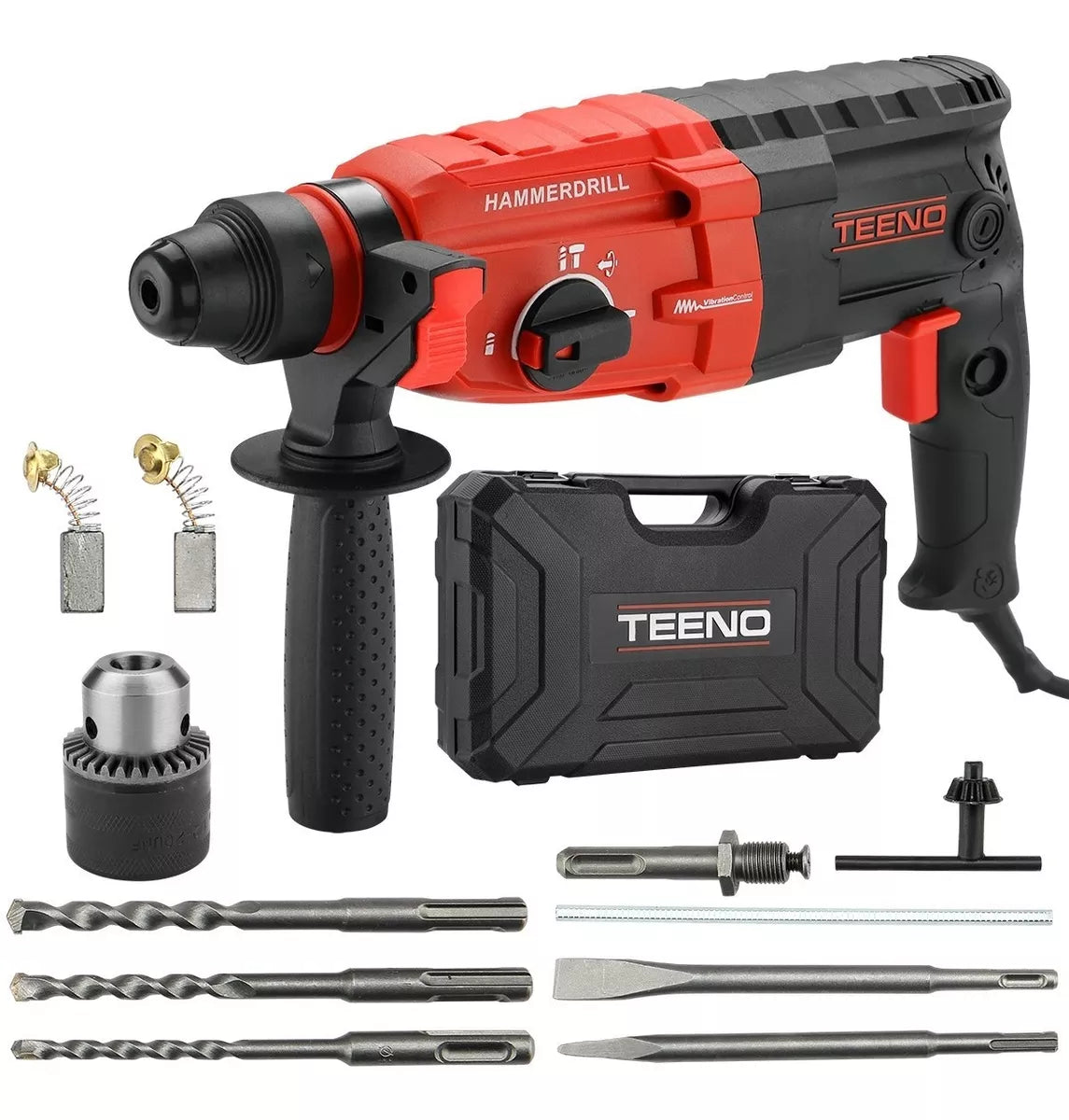 Rotomartillo Cincelador Perforador Sds Teeno Pro920 De 800w