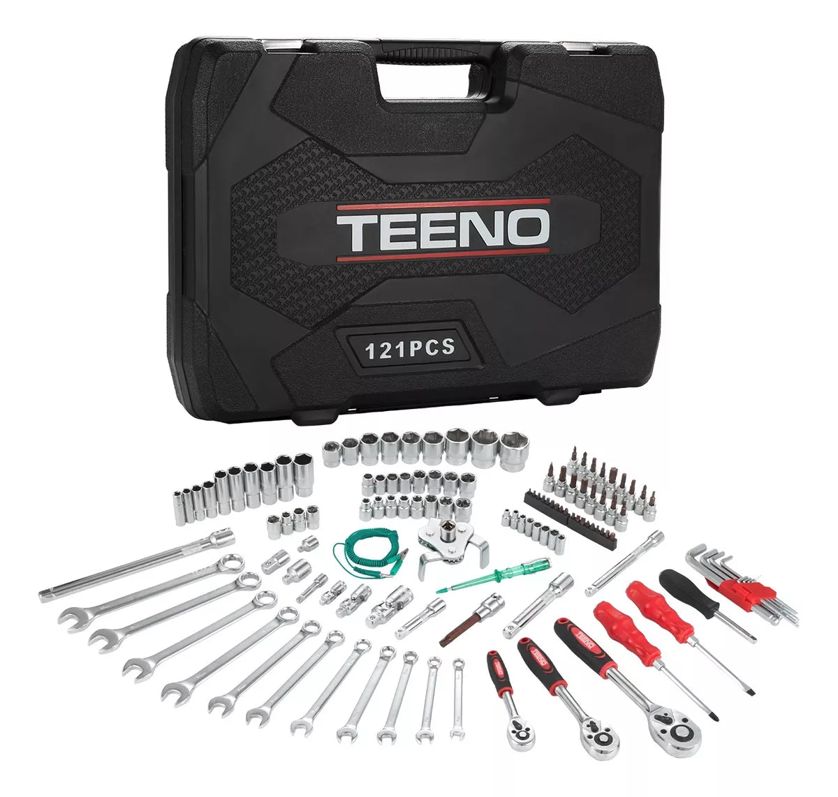 Juego De Herramientas Reparación De Automóviles Teeno 121pz