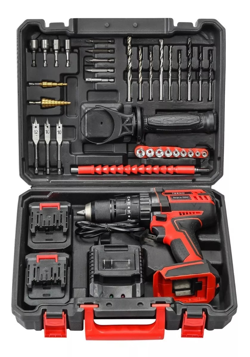 Taladro Rotomartillo 1/2 Teeno-915 Set 2 Baterias