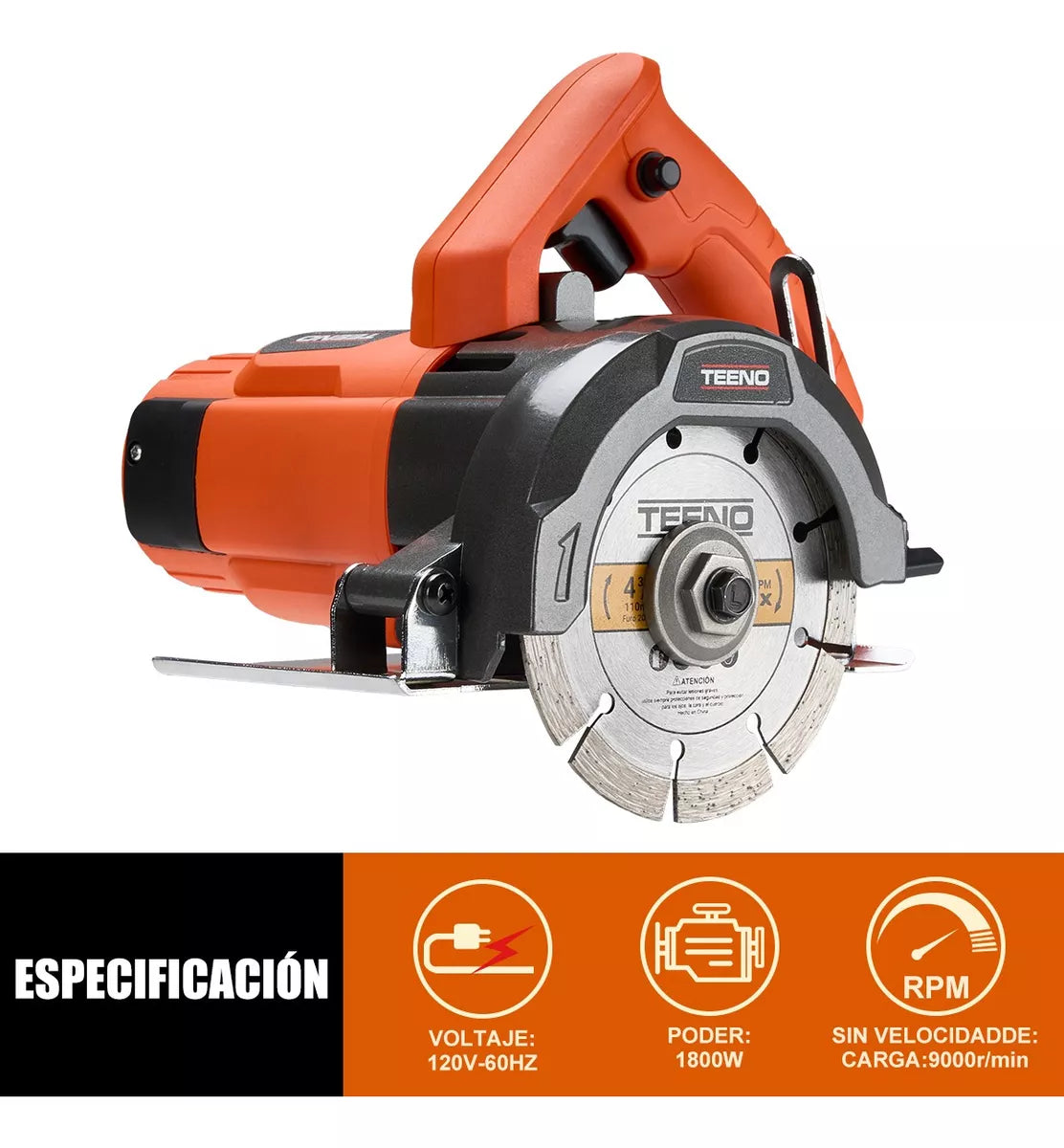 Cortadora Teeno Para Marmol Azulejo Porcelanato 1200w