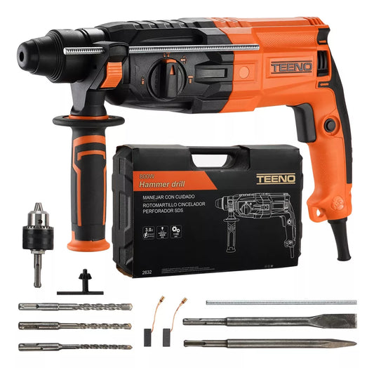 Rotomartillo Perforador Cincelador Sds 800w Teeno 2632