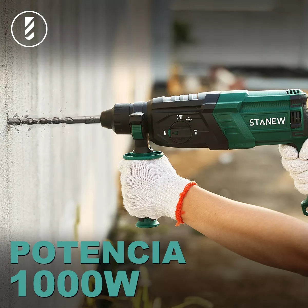 Rotomartillo Perforador Cincelador Sds 1000w Stanew 2653