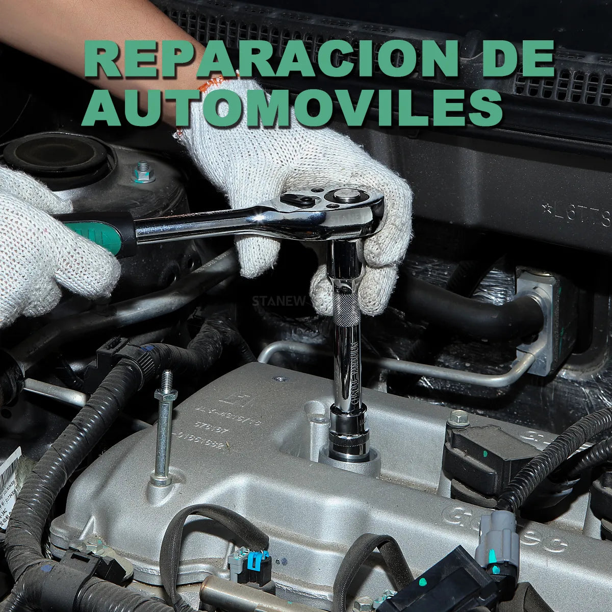 Juego De Dados 172 Piezas DWEINNER Llaves Autocle Con Estuche