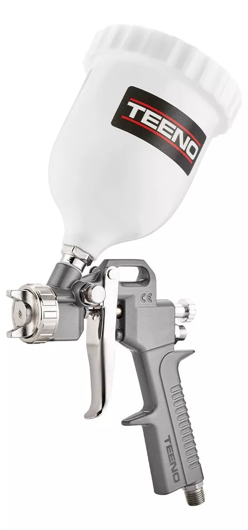 Pistola Pulverizadora Teeno Gravity De 600 Ml Y 1,5 Mm