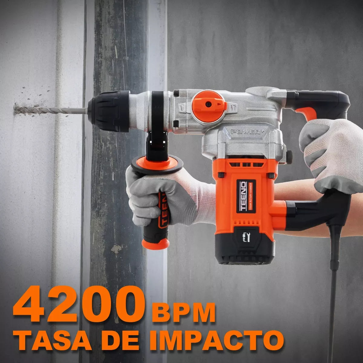 Rotomartillo Cincelador Perforador Sds Teeno 26fa 1600w