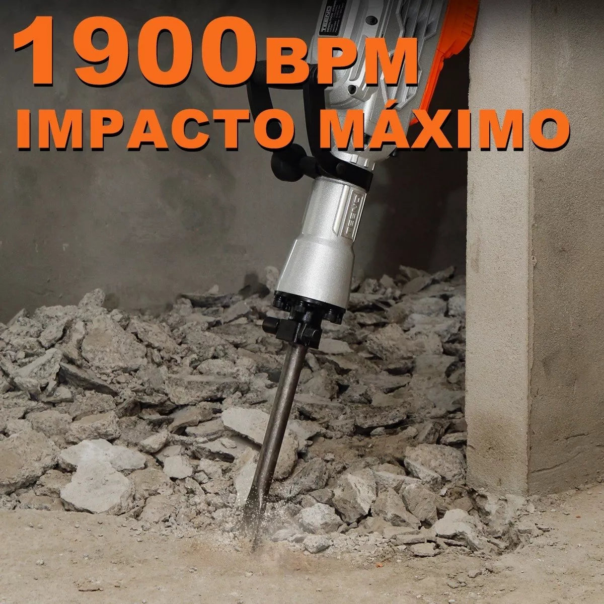 Demoledor Rompedor De Concreto 1700w Teeno