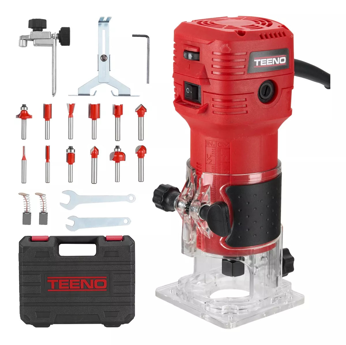 Router Teeno 1026 650w De 6 Velocidades