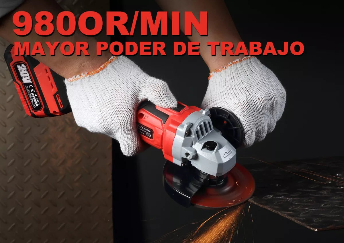 COMBO INALÁMBRICO DE 20V ROTOMARTILLO 911 + LLAVE DE IMPACTO 3799 + MINI ESMERILADORA 2231 TEENO