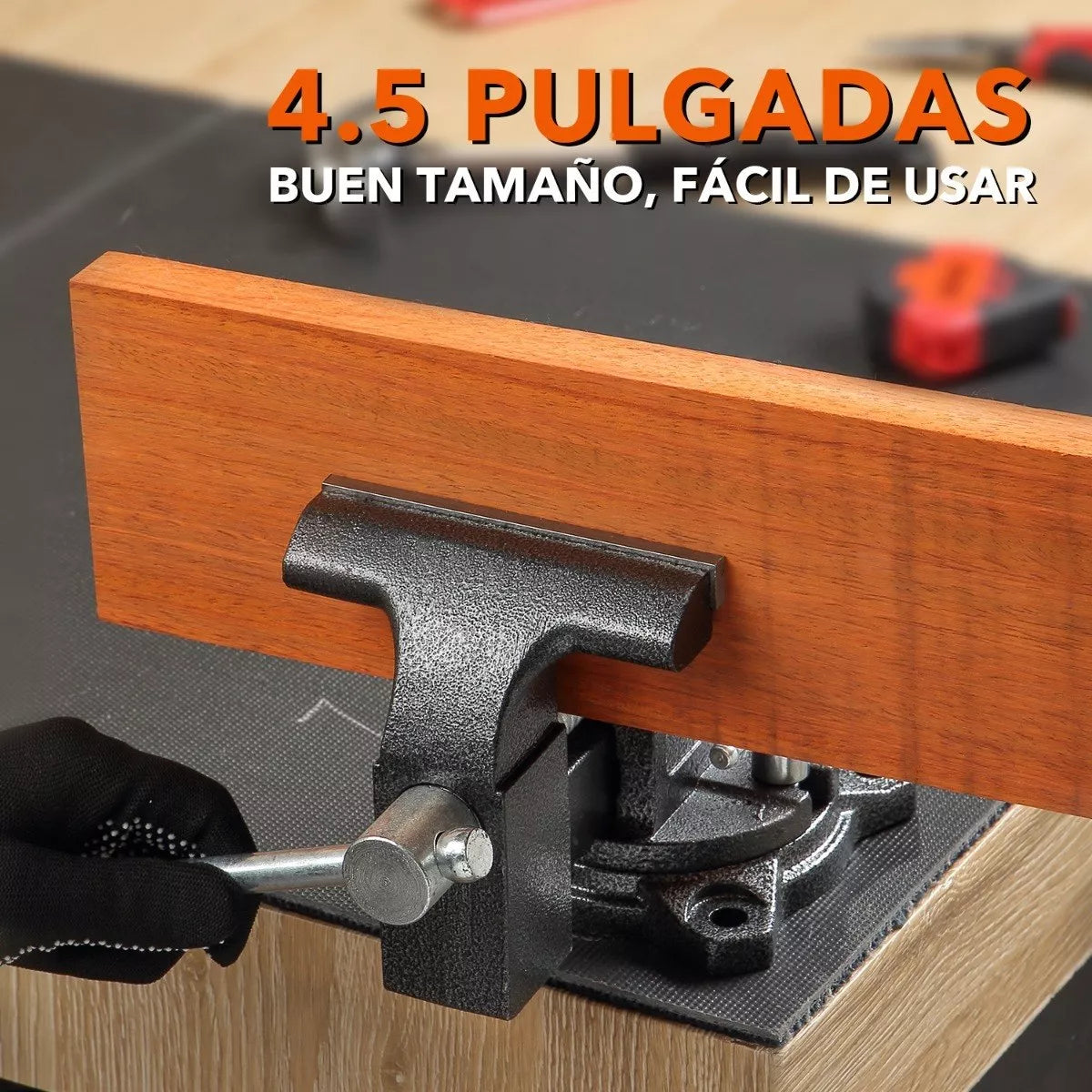 Tornillo De Banco De Acero Tipo Europeo De 4.5