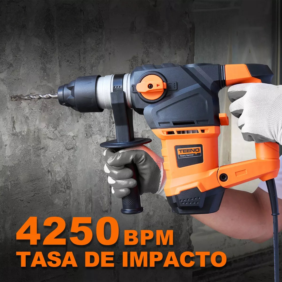 Rotomartillo Cincelador Perforador Sds Teeno 32k 1500w