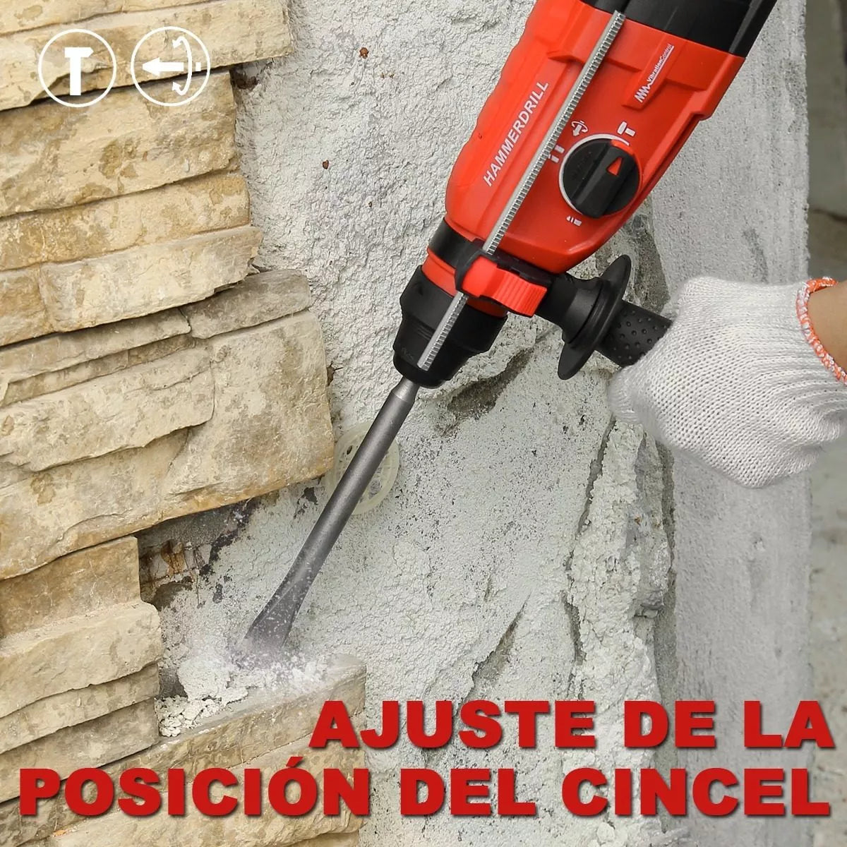 Rotomartillo Cincelador Perforador Sds Teeno Pro920 De 800w