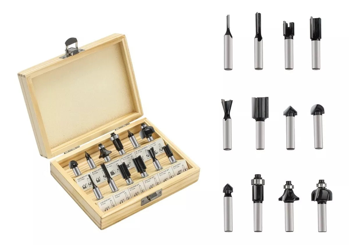 Router Teeno 60082 1200w 110v Con 12 Accesorios