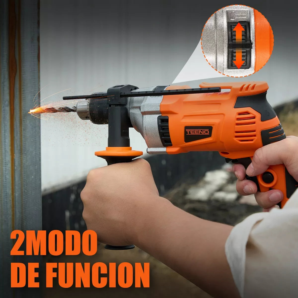 Taladro Rotomartillo 1/2 De 910w T7013