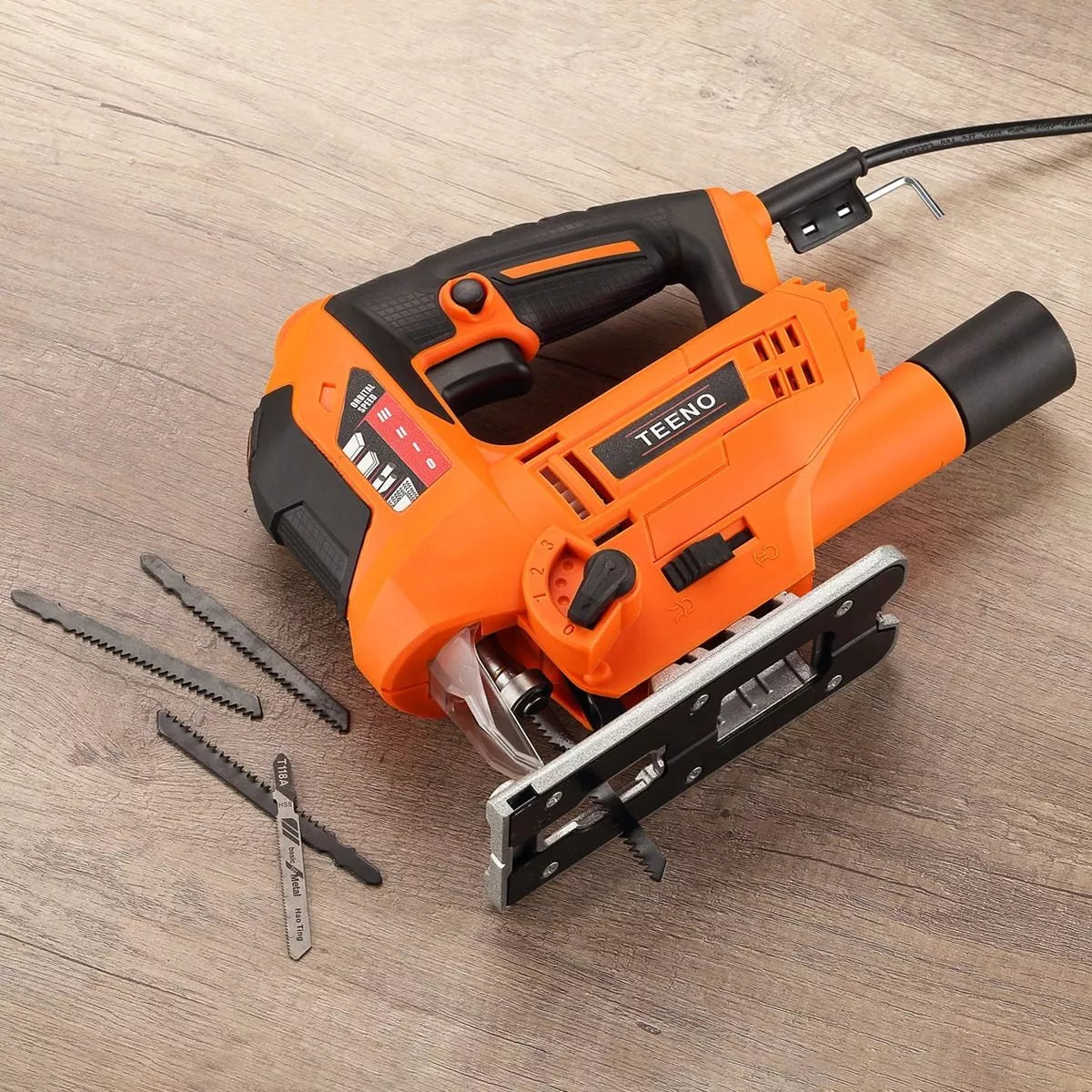 Sierra Caladora Js6501 750w Teeno 5pieza (s) Cuchi Led