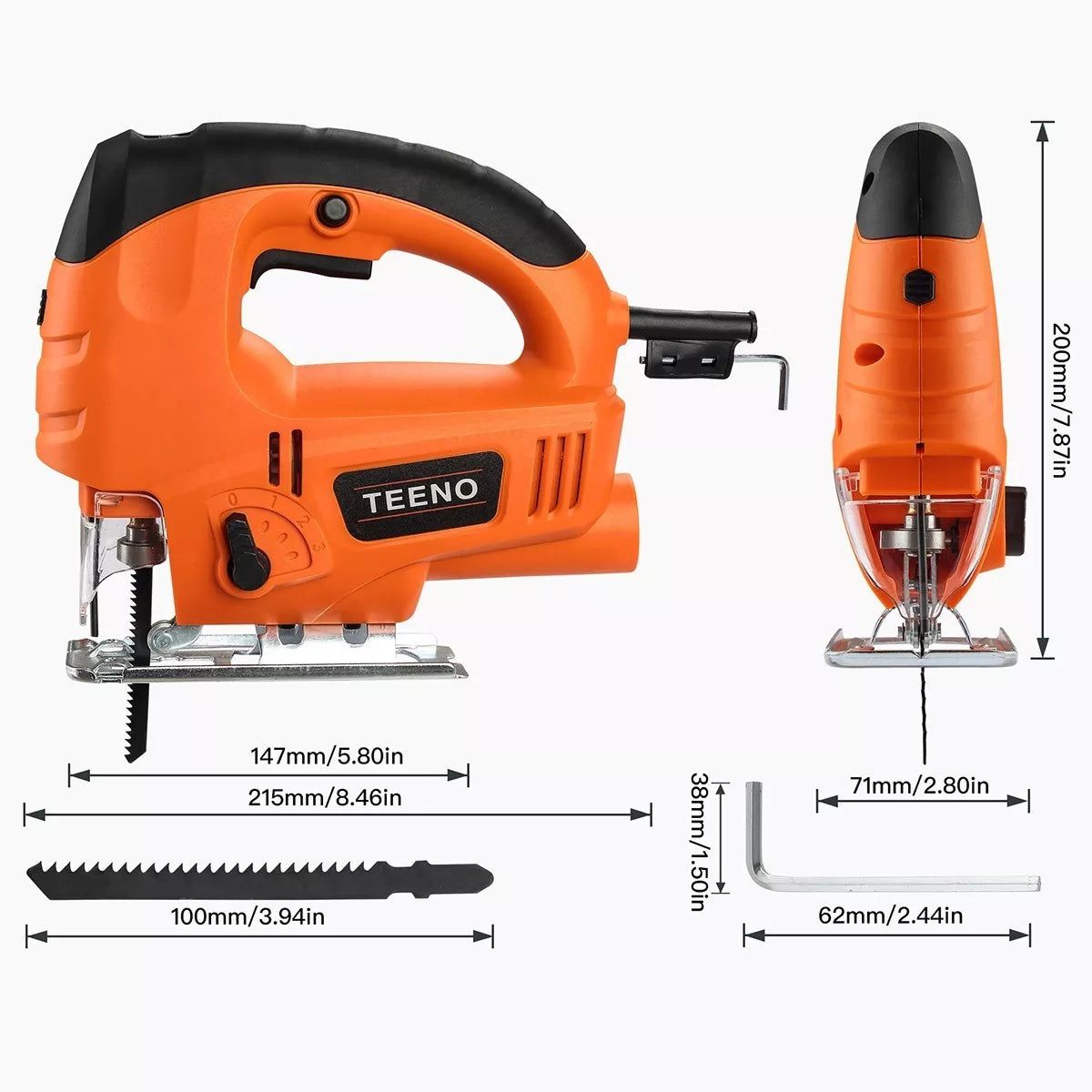 Sierra Caladora Prof. 710 W 5pieza (s) Cuchi Con Estche