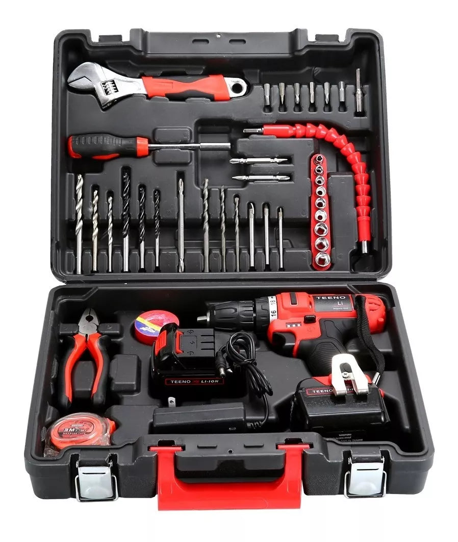 Taladro Atornillador Con Batería De Iones De Litio De 2x21v