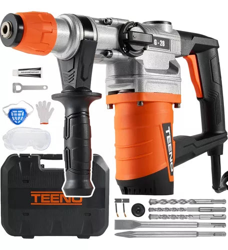 Rotomartillo Cincelador Industrial Sds Teeno G28 1600w